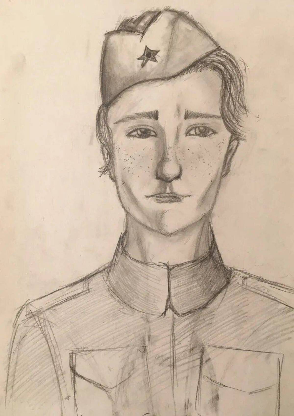 Портрет солдата #37
