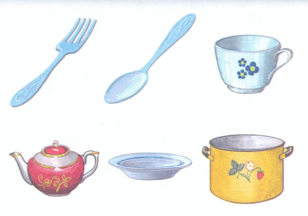 Посуда для дошкольников #13