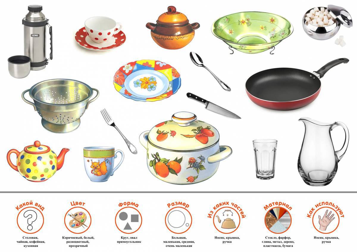 Посуда для дошкольников #23
