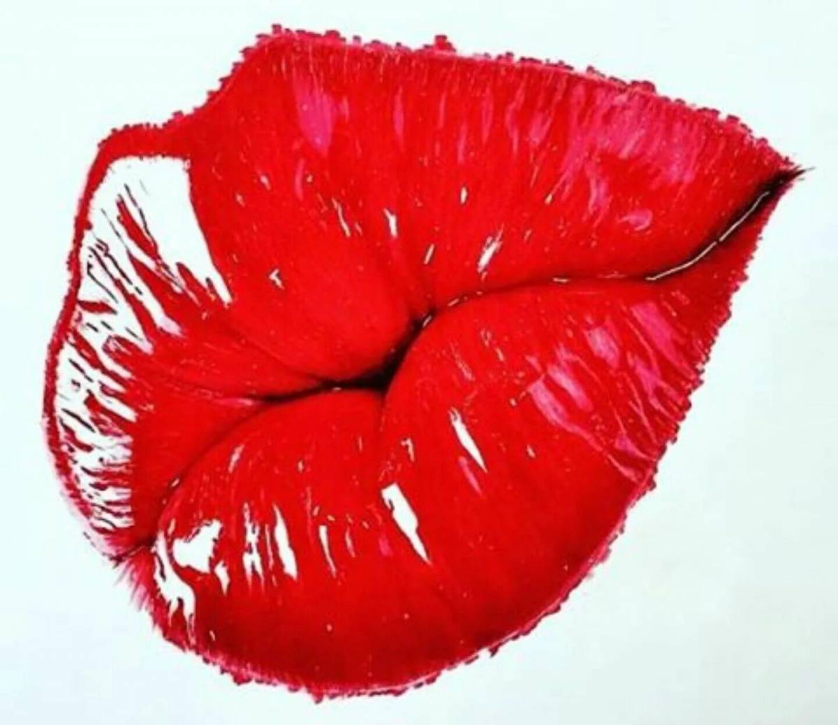 Поцелуй губы #13