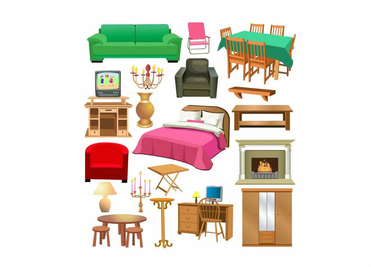 Предметы мебели #8