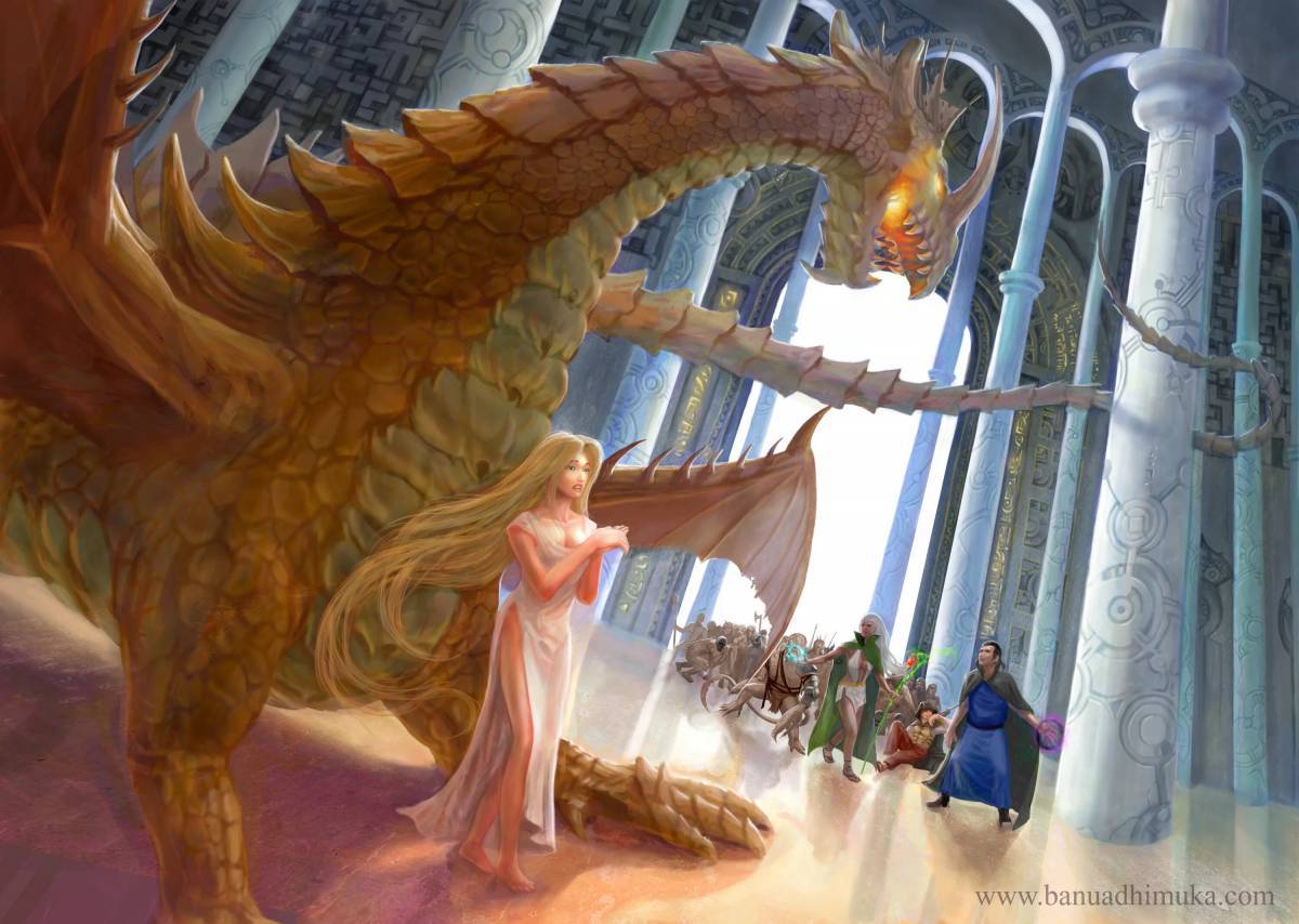 Замок дракона читать