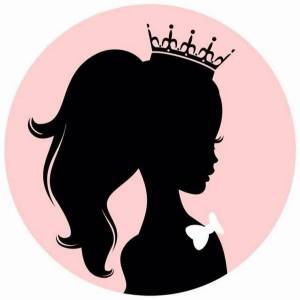 Раскраска принцесса с короной #5 #460207