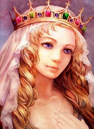 Раскраска принцесса с короной #15 #460217