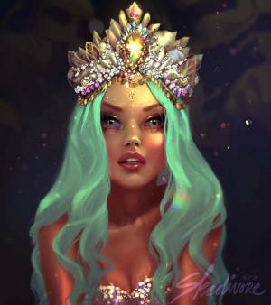 Раскраска принцесса с короной #31 #460233