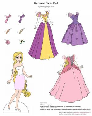 Раскраска принцесса с одеждой #33 #460311