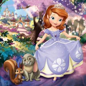 Раскраска принцесса софия для девочек #1 #460356