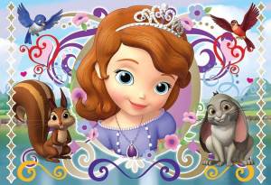 Раскраска принцесса софия для девочек #5 #460360
