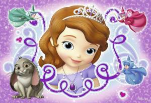 Раскраска принцесса софия для девочек #14 #460369