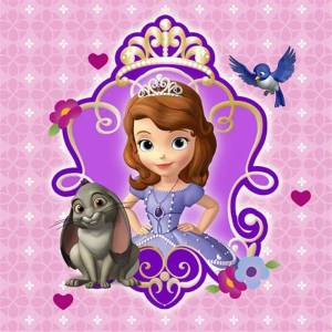 Раскраска принцесса софия для девочек #31 #460386