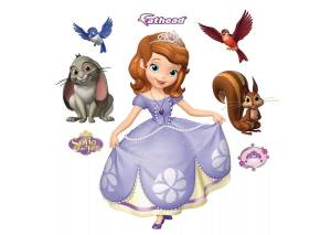 Раскраска принцесса софия для детей #34 #460425