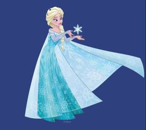Раскраска принцесса эльза для детей #36 #460461