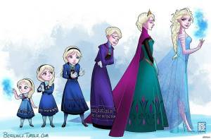 Раскраска принцесса эльза принцесса анна #9 #460471