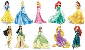 Раскраска принцессы в хорошем качестве #11 #460511
