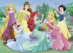 Раскраска принцессы в хорошем качестве #34 #460534