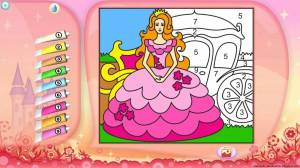 Раскраска принцессы для девочек 4 5 лет #30 #460568
