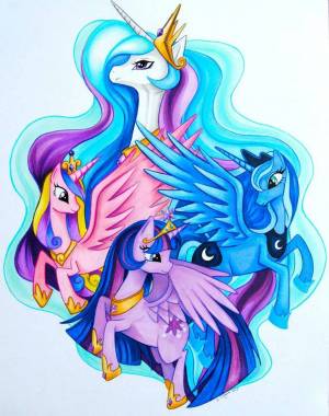 Раскраска принцессы май литл пони #4 #460620