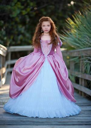 Раскраска принцессы платье #14 #460667