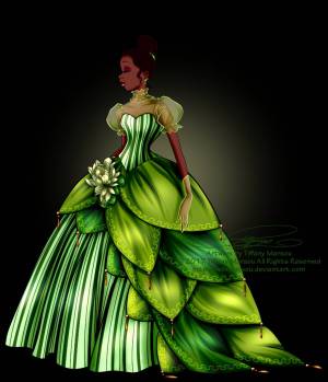 Раскраска принцессы платье #21 #460674