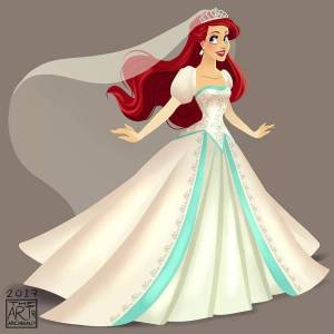 Раскраска принцессы платье #22 #460675