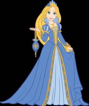 Раскраска принцессы платье #31 #460684