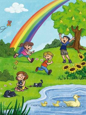 Раскраска природа для детей 4 5 лет #31 #460897