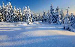 Раскраска природа зимой #38 #460982