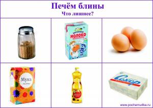 Раскраска продукты для детей #24 #461956