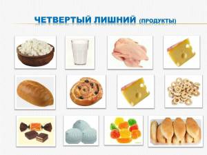 Раскраска продукты для детей #25 #461957