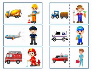 Раскраска профессии на транспорте для детей 5 6 лет #2 #462906