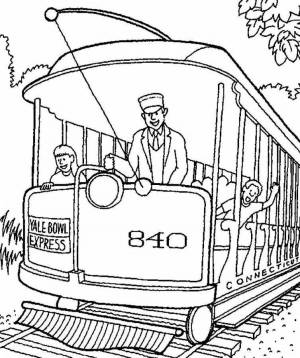 Раскраска профессии на транспорте для детей 5 6 лет #28 #462932