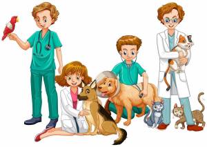 Раскраска профессия ветеринар #1 #463100