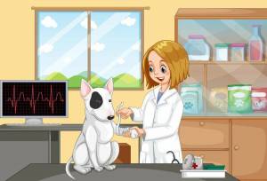 Раскраска профессия ветеринар #34 #463133