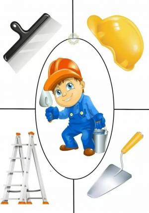 Раскраска профессия строитель для детей #29 #463205