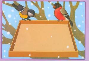 Раскраска птицы зимой для детей 3 4 лет #34 #463997