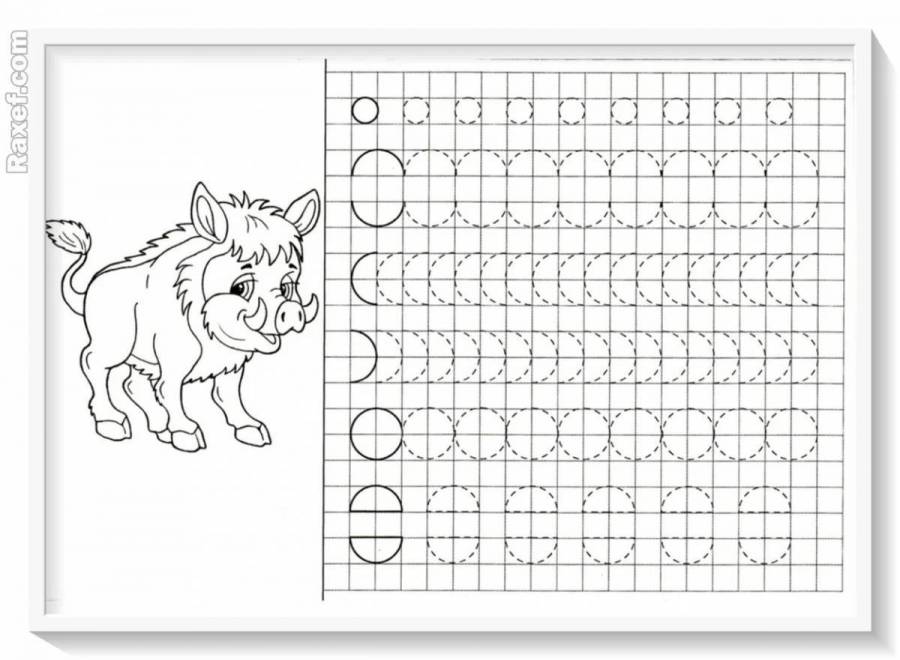 Картинки для прописи для дошкольников