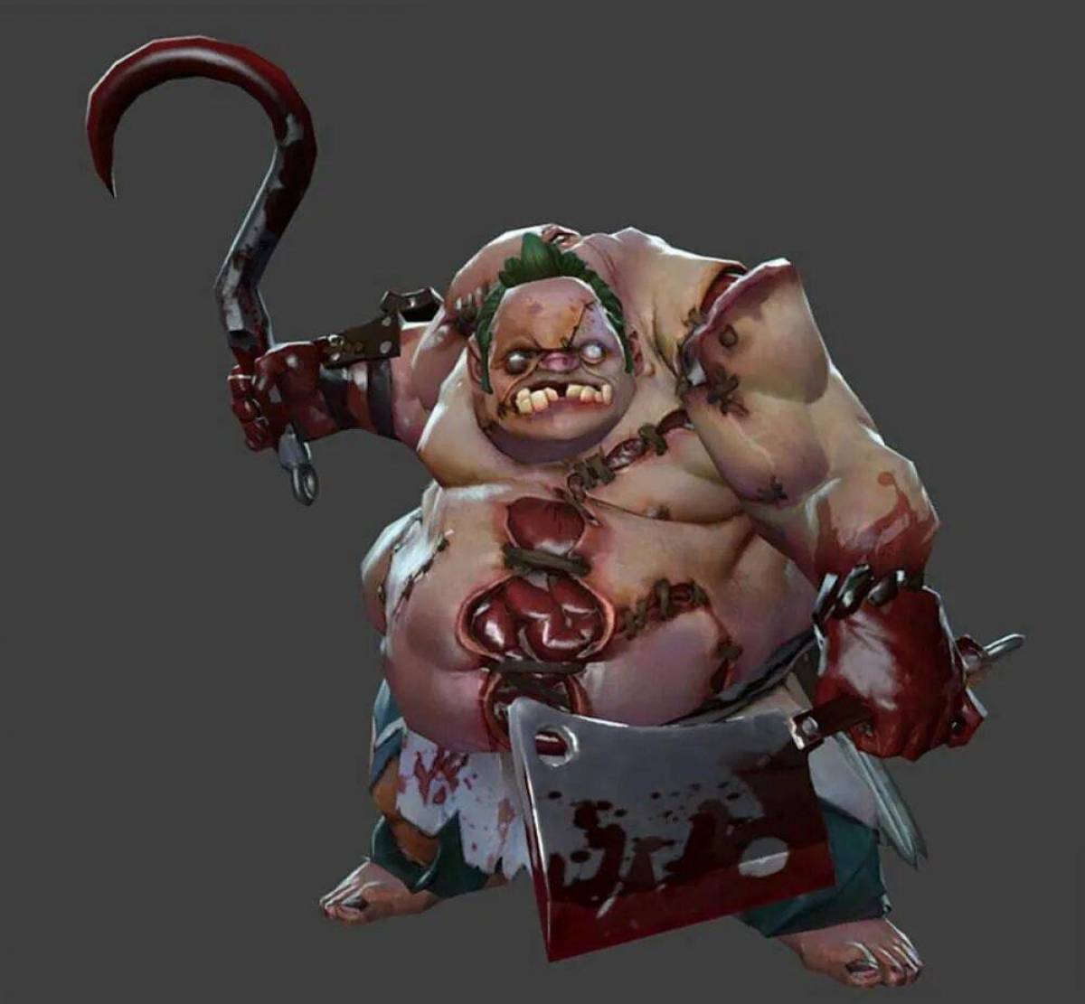 D2pt pudge. Персонажи из дота 2 ПУДЖ.