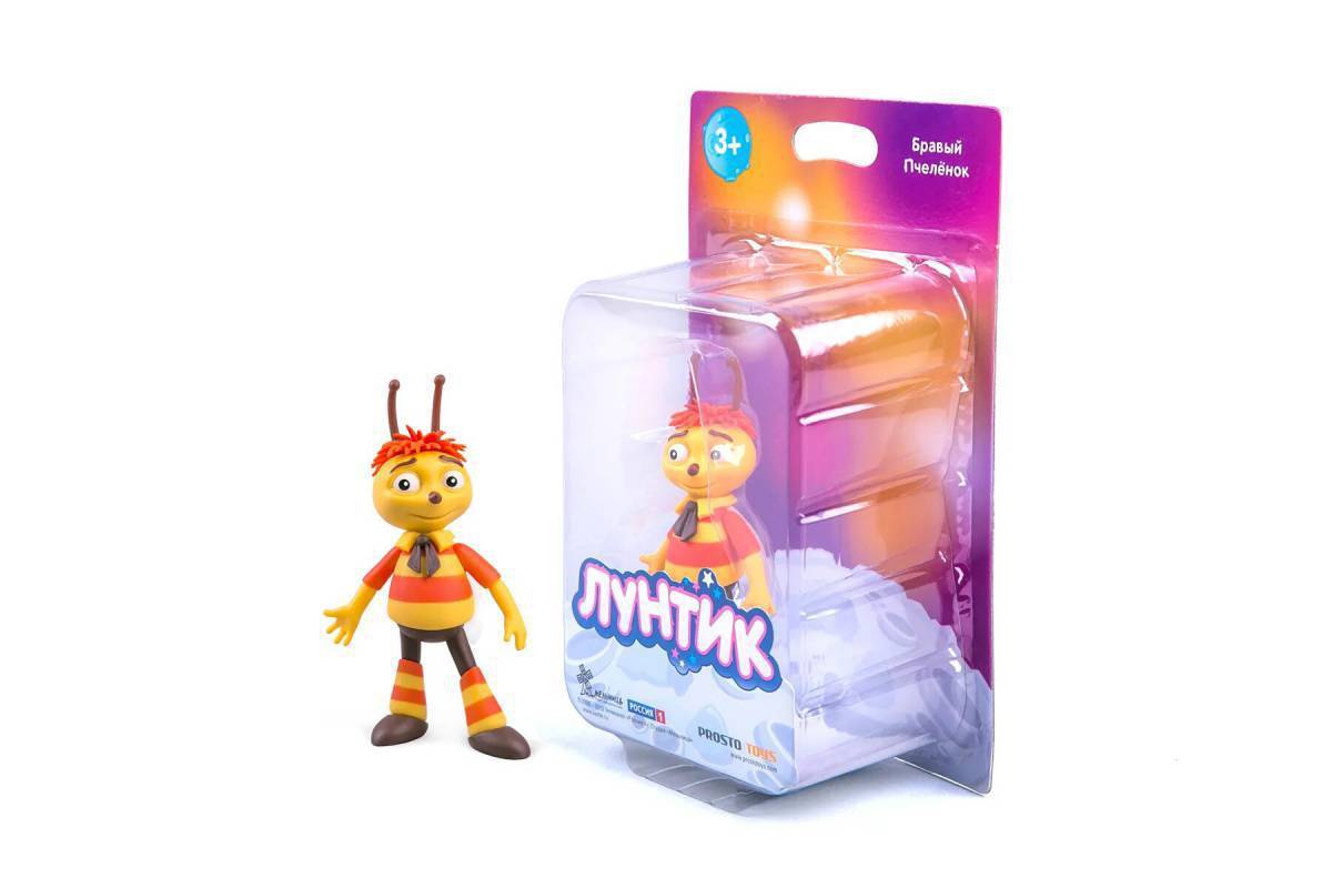 Лунтик prosto Toys игрушка. Пчелёнок из Лунтика игрушка. Лунтик фигурка prosto Toys.