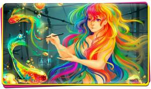 Раскраска радуга для девочек #35 #466638