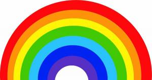 Раскраска радуга для детей 4 5 лет #19 #466659