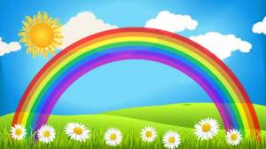 Раскраска радуга для детей 4 5 лет #20 #466660