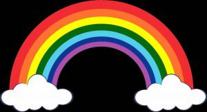 Раскраска радуга для детей 4 5 лет #32 #466672