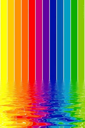 Раскраска радуга цветная #16 #466828