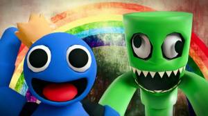 Раскраска радужные друзья rainbow friends #17 #467026