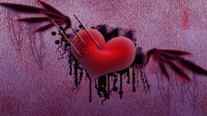 Раскраска разбитое сердце #13 #467430