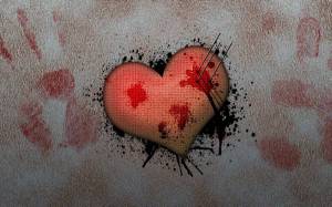 Раскраска разбитое сердце #21 #467438