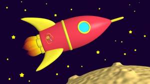 Раскраска ракета для детей 4 5 лет #13 #468627
