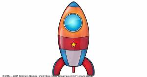 Раскраска ракета для детей картинка #21 #468708