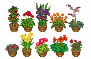 Раскраска растения для детей #25 #470262