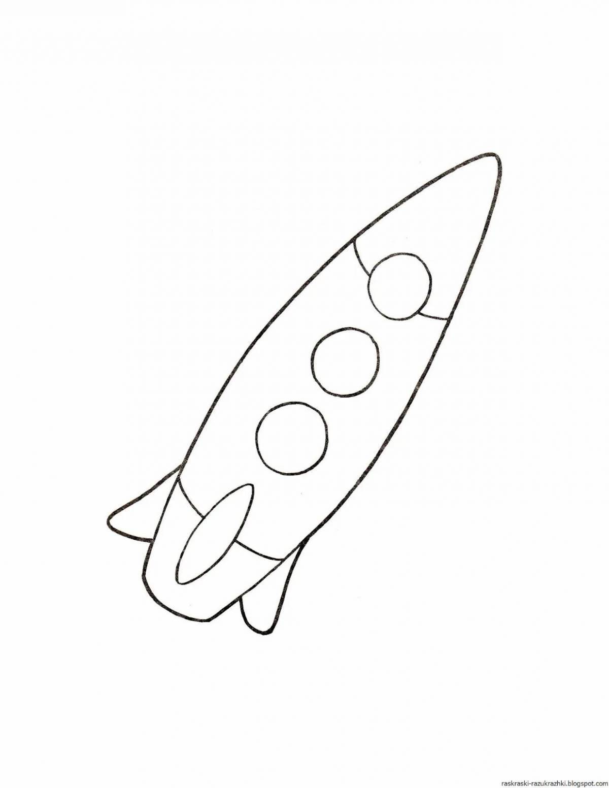 Ракета для детей 3 4 лет #20